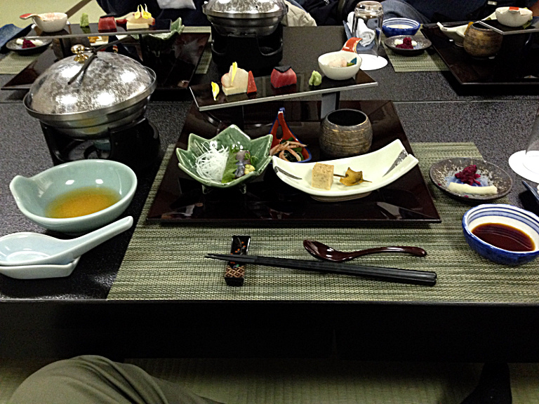Traditional Japanese Dinner