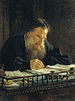 portrait of Leo Tolstoy