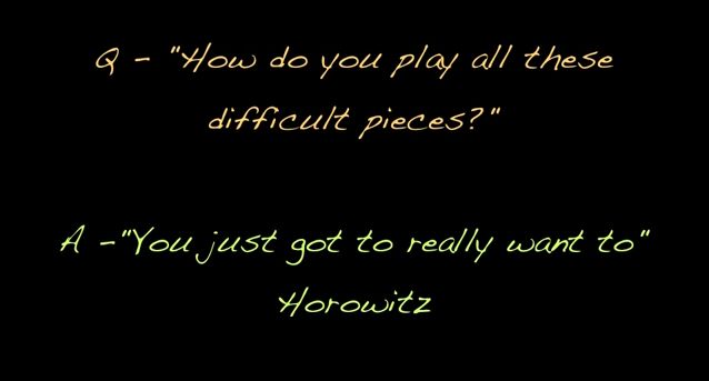Horowitz quote
