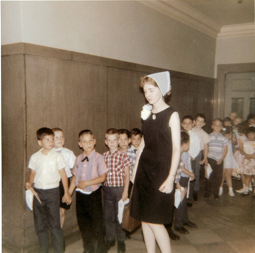 PS105 Ms Crank 1965 60s Brooklyn Public School