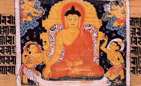 English: Painting of Gautama Buddha