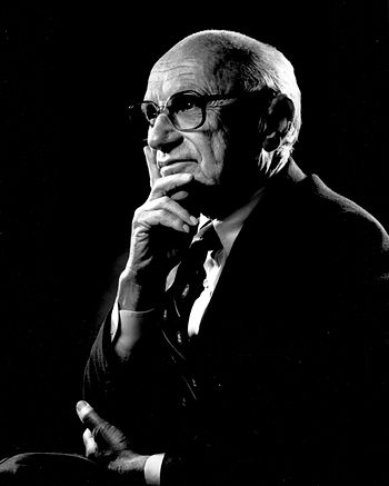English: Portrait of Milton Friedman