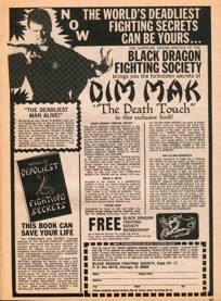 Advertisement for Dim Mak