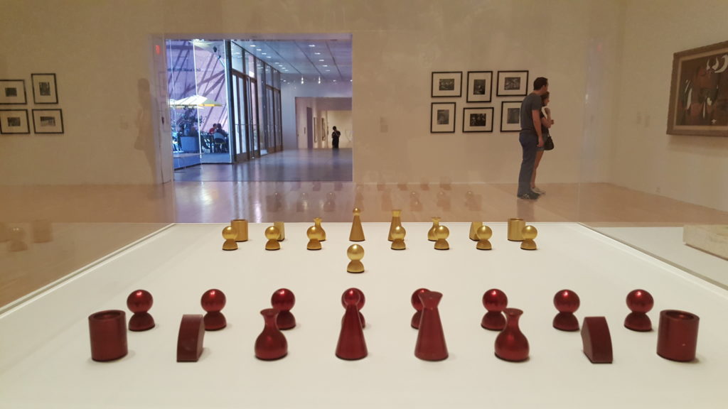 Man Ray chess set