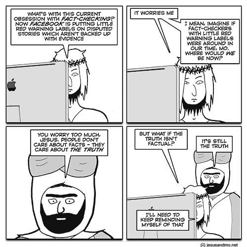 Jesus and Mo: Facts