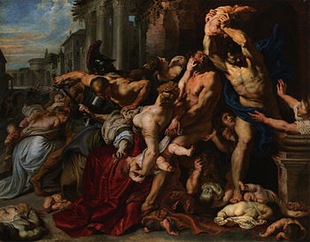 Peter Paul Rubens' painting, Massacre of the Innocents