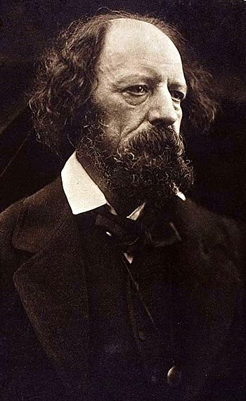 Carbon print of Alfred Lord Tennyson, 1869