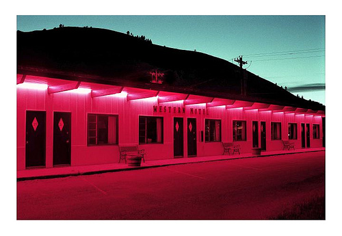 Western Motel in Pink by Jeep Novak!