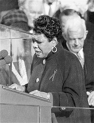 Maya Angelou reciting her poem, "On the P...