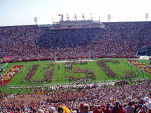 USC Band before a game in 2006