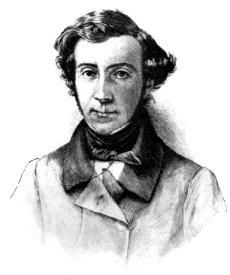 Photogravure of Charles Alexis Henri Clérel de...