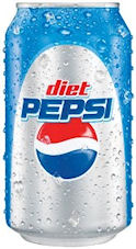 Diet Pepsi can