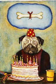 Dog's birthday wish