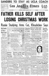 Dec. 25, 1957 Los Angeles Times cover