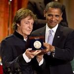 Paul McCartney and Barack Obama